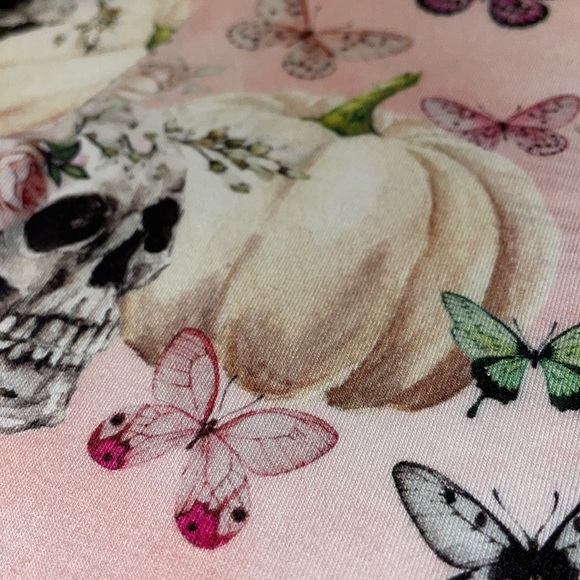 12/18 RARE Posh Peanut Francesca Skull Butterflies Roses Pumpkin BEAUTIFUL!!! - Picture 12 of 15